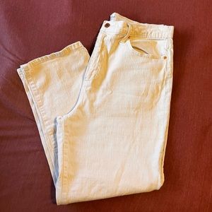 Cream Universal Thread Jeans